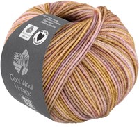 Lana Grossa Cool Wool Vintage 7386 Camel-Lila