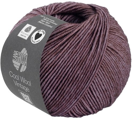 Lana Grossa Cool Wool Vintage 7387 Antikviolett