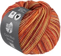 Lana Grossa Cool Wool Vintage 7388 Orangebraun