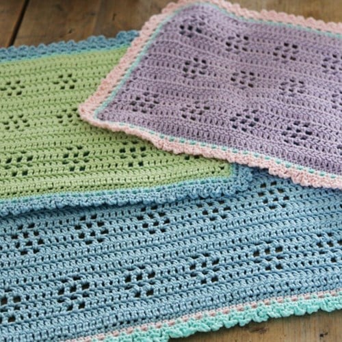 Häkelanleitung Coton 4 Frühlings-Tischset-2