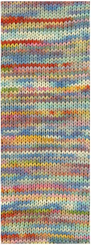 Lana Grossa Cotonella Multi 104 Rohweiß/Hellblau/Zart-/Gelbgrün/Rost-2