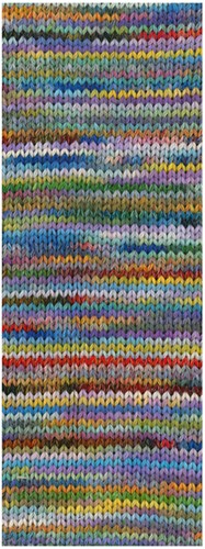 Lana Grossa Cotonella Multi 106 Lila/Orange/Gelb/Grün/Weiß-2