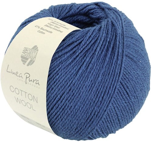 Lana Grossa Cotton Wool 024 Dunkelblau