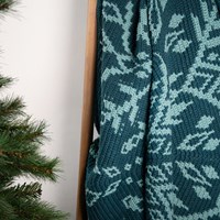 Arctic Bloom Decke Dark Blue Häkelpaket - Exklusive Muster-3