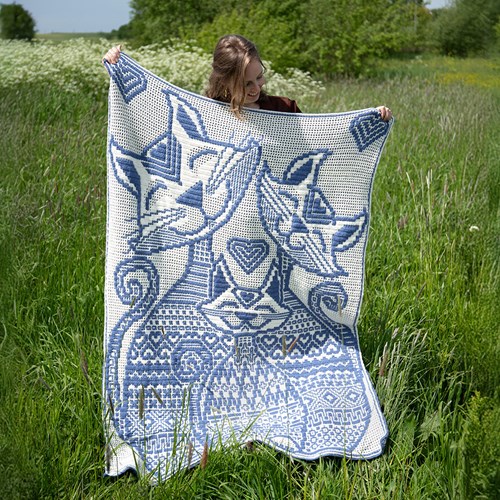 Zen Tangle Cats Interlocking Garnset