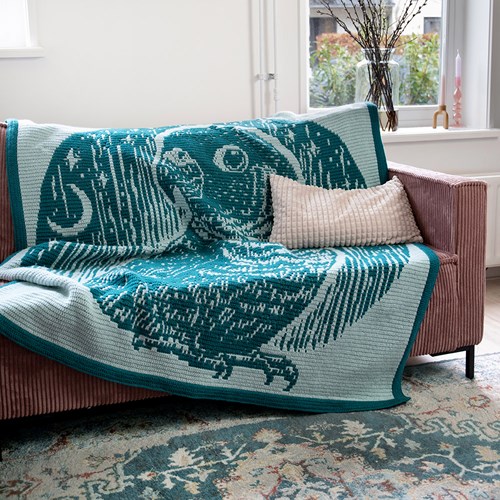 Little Green Feather Decke Garnset - Exklusive Musterung