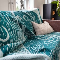 Little Green Feather Decke Garnset - Exklusive Musterung-2