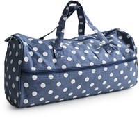 Stricktasche Denim Polka Dot