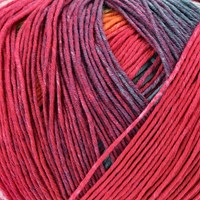 Katia Fair Cotton Granny 303 Bubble gum pink-Blue-Yellow-Green-Orange-2