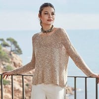 DMC Natura Linen 005 Dark Red-3