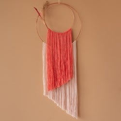 Makramee Anleitung Yarn and Colors Double Trouble Wall Hanging 2.0