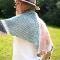 Dreieckstuch Strickpaket Elegant-3