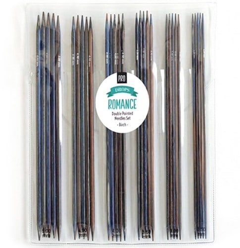 Drops Pro Romance Strumpfstricknadel-Set
