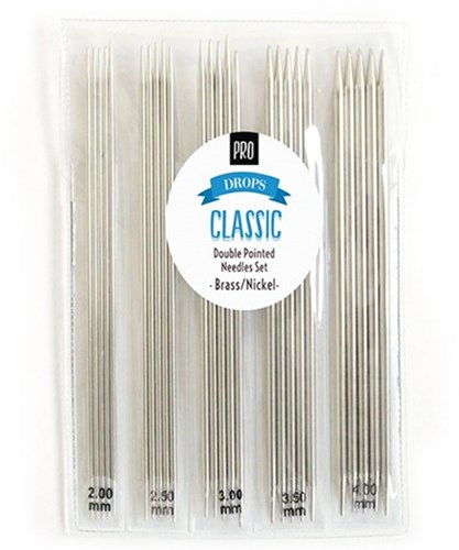 Drops Pro Classic Strumpfstricknadel-Set
