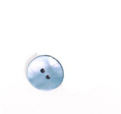 Drops Knopf Rund Blau 15mm