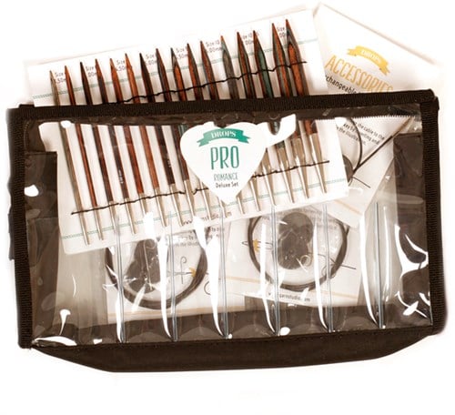 Drops Pro Romance Deluxe Rundstricknadel-Set
