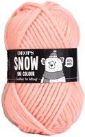 Drops Snow Uni Colour 107 Pfirsichrosa