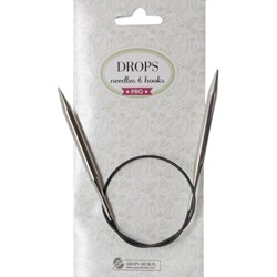 Drops Pro Classic Rundstricknadel Aluminium 40cm 