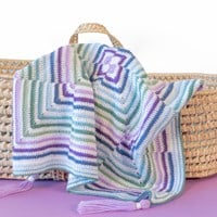 Yarn and Colors Amazing Staggered Stripes Blanket