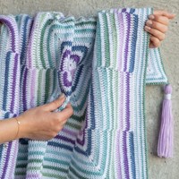 Yarn and Colors Amazing Staggered Stripes Blanket