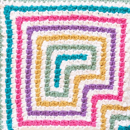 details amazing C2C blanket