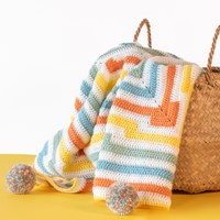 details amazing square darts blanket