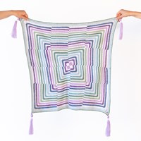 Häkelmuster Yarn and Colors Amazing Staggered Stripes Blanket-2