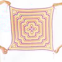 Häkelmuster Yarn and Colors Amazing Flower Blanket-3