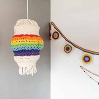Yarn and Colors Rainbow Lamp Häkelpaket 1 Colorful