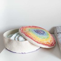 Yarn and Colors Rainbow Basket Häkelpaket 1 Colorful