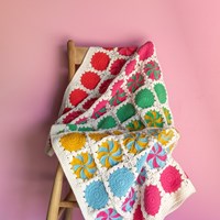Häkelanleitung Yarn and Colors Circles and Spirals Blanket