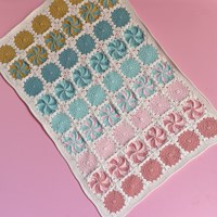 Häkelanleitung Yarn and Colors Circles and Spirals Blanket-3