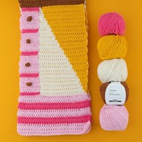 Häkelanleitung Yarn and Colors Graphic Scarf-3