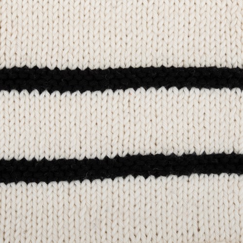 Yarn and Colors Striped Jumper Strickpaket 5 S Black-2
