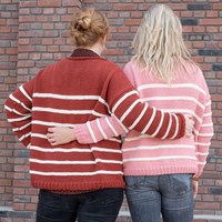 Strickanleitung Yarn and Colors Striped Jumper Reversed-2