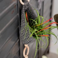 Homedeko Blumenampel Häkelpaket 3 Industrial