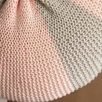 Yarn and Colors Candy Comfy Cushion Strickpaket 043 Pearl / Birch-2