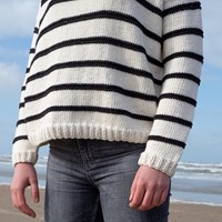 Strickanleitung Yarn and Colors Striped Jumper-3