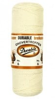 Durable Häkelgarn Nr. 6 87 Ungebleicht