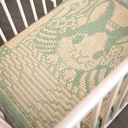 Bunny Surprise Babydecke Garn und Häkelset