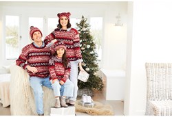 Stylecraft Strickmuster Easy Fair Isle Sweater und Mützen