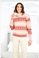 easy fair isle effect