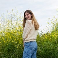 Strickanleitung Ecopuno Romantischer Sommerpullover-3