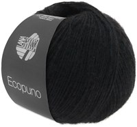Lana Grossa Ecopuno 016 Schwarz