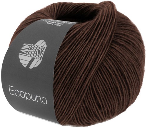 Lana Grossa Ecopuno 212 Schwarzbraun