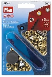 Prym Ösen mit Scheiben