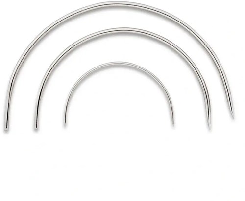 Prym Gebogene Polsterernadeln No. 2-4-5 Silber-2