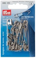 Prym Sicherheitsnadeln Stahl No. 3 Silber