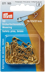 Prym Sicherheitsnadeln No. 3/0-1 Goldfarben