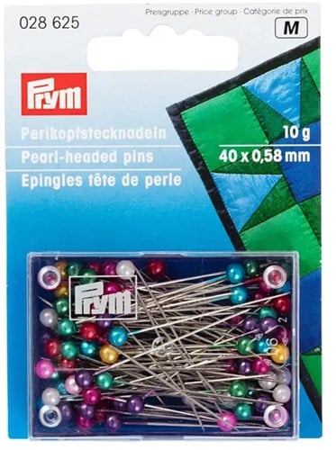 Prym Perlkopfnadeln Gehärteter Stahl